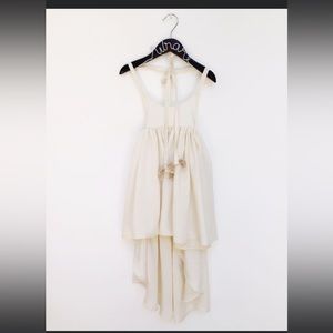 Euc wraredoll high low bohemian dress